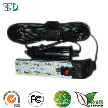8x1w 12V LED Car Dome Lights, Auto LED Interior Light
